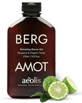 AEOLIS Refreshing Shower Gel with Bergamot &amp Thyme – Greek Olive Oil Shower Gel for Men &amp Women – Clean Beauty Body Cleanser – Natural Skincare from Greece – Invigorating Body Care 9.12 Fl Oz