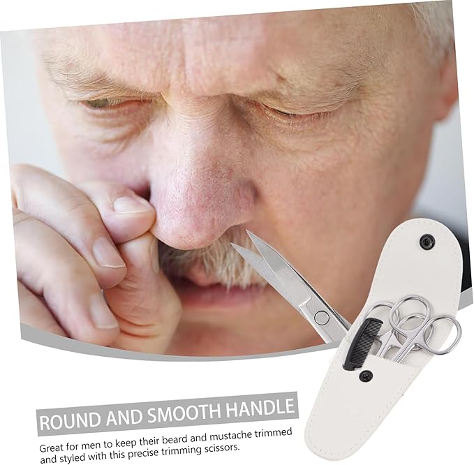 NOLITOY 12 Pcs Mustache Trimming Men Suit Men Grooming Kit Beard Professional Cosmetology Kit Nose Clippers for Men Beard Clippers for Men Mens Suits Man Small Comb