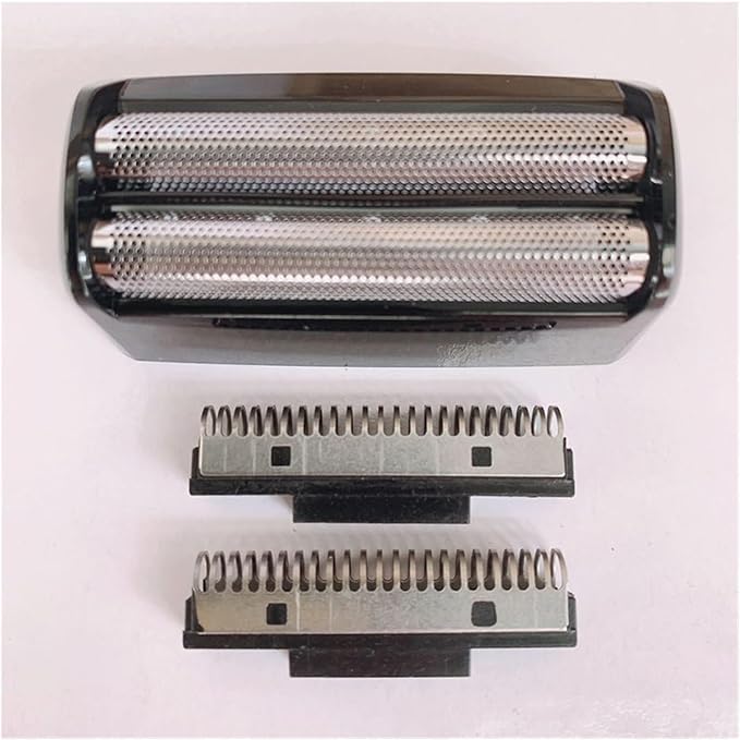 Compatible for Kemei KM-1102Electric Shaver Blade Razor Blade Net Replacement of Shaver Blade Accessory(2 Sets)