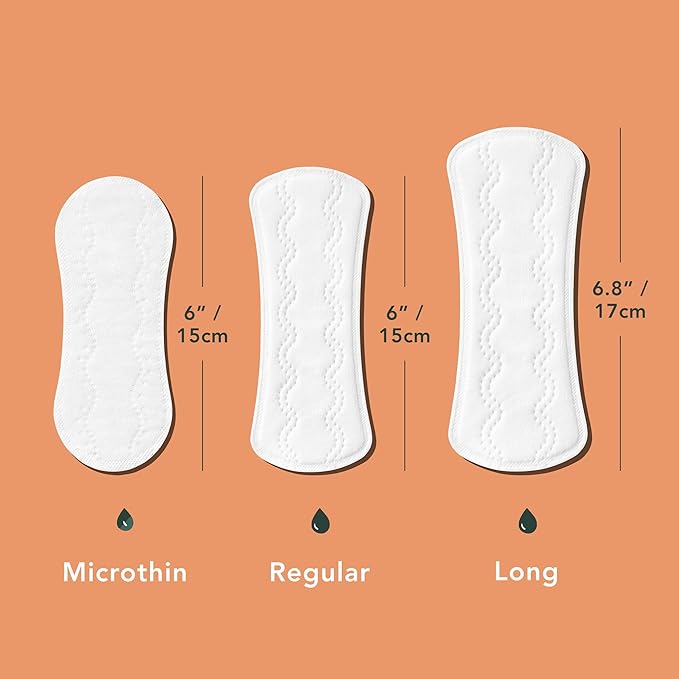 Rael Period Bundle - BPA-Free Slim Applicator Tampon (Regular &amp Super 40 Count) &amp Organic Cotton Cover Regular Liners (44 Count)