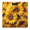 Many Sunflowers Bathroom Scale Ultra-Bright Liquid Crystal Screen Weight Scale Accurate Bathroom Body Scales for Body Weight Bathroom Pet Home Bedroom Gift-Giving