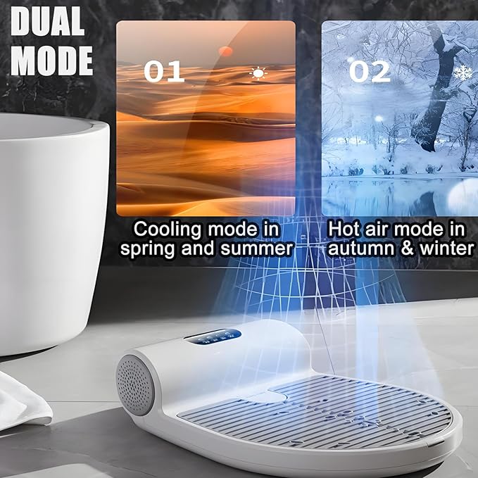 1500w Full Body Hair Dryer After ShowerFullbody Heater Blow Dryer with Practical LCD Control Panel Body Care Dryer for Adults After a BathLoad Capacity 150kg