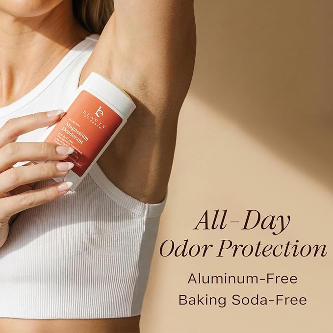 Aluminum Free Deodorant for Men &amp Women - USA Made with Natural &amp Organic Ingredients Fresh Long-Lasting Odor Protection Baking Soda Free Non-Irritating Magnesium Deodorant Sensitive Skin