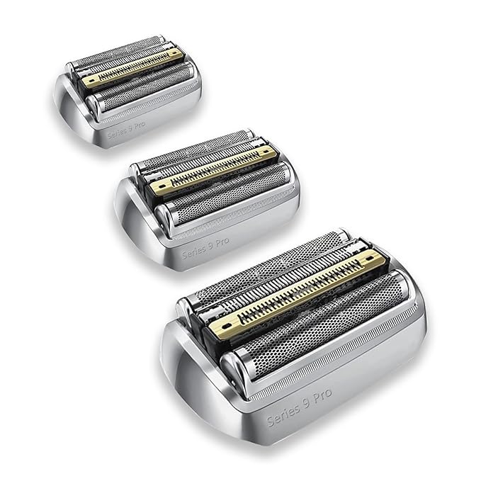 94M Series 9 Shaver Replacement Head Compatible with Braun Series 9 Electric Razors 9291cc 9370cc 9293s 9385cc 9390cc 9330s 9296cc (3 pcs)