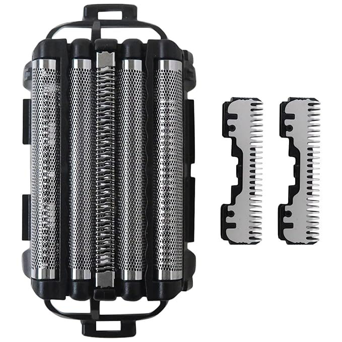 Upgraded WES9032P Shaver Replacement Inner Blade and Outer Foil Set Compatible for Panasonic A-RC5 Razor ES-LV97-K ES-LV67-K ES-LV95-S ES-LV65-S