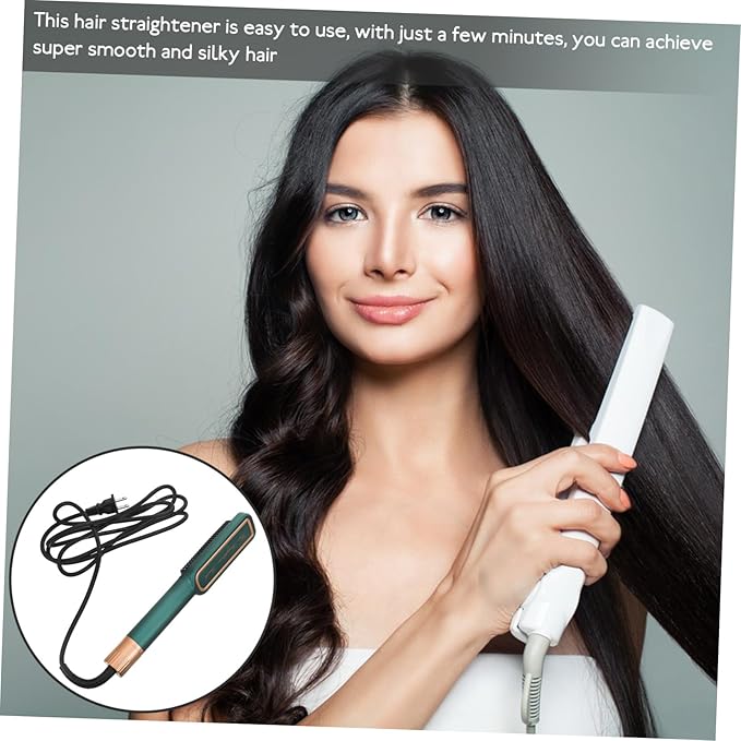 Portable Adjustable Hair Straightener for Women Hair Styling Tool Reduces Frizz and Split Ends Great