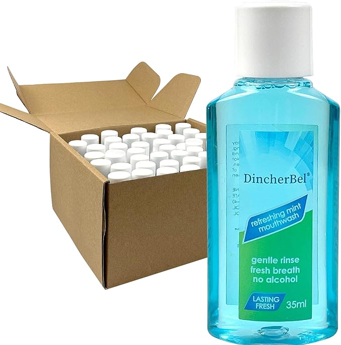 Mouthwash Travel Size Portable Original Mint 35ml/1.2oz (48 Pack)