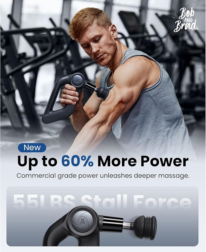 BOB AND BRAD T2 Massage Gun and D5 Pro Deep Tissue Massage Gun