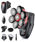 MAGELEBAZ Head Shavers for Bald Men: The Ultimate Bald Head Shaving Kit IPX8 USB-C Wet/Dry LED 7D Magnetic Razor
