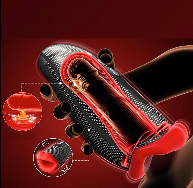 Ergonomic Acupressure Massage Tool - Deep Tissue Fitness Relief Device with Heat Therapy Features for Ultimate Relaxation Experience RB80070