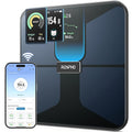 RENPHO Scale with BMI Body Fat Muscle Mass Smart Scale for Body Weight Wi-Fi &amp Bluetooth Body Composition Scale Rechargeable Elis Evo