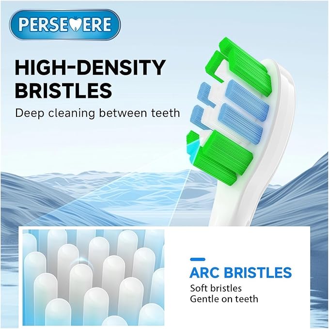 Replacement Brush Heads Compatible with Laifen LF10 Electric Toothbrush Replacement Heads Toothbrush Heads(20PCS)