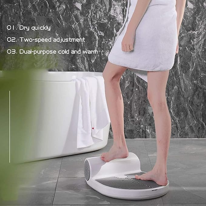Full Body Dryer Waterproof Hand Dryer with Negative Ions Hot Cool Air Modes Touch Screen for Bathroom and Household Use