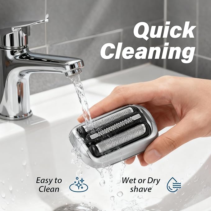 73S Replacement Shaver heads Compatible with Series 7 Replacement Headsuitable for 7020 7027 7071 7075 7085.