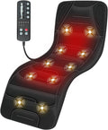 COMFIER Full Body Massage Mat with Heat 10 Vibration Motors 4 Heating Zones 30-Minute Auto Shut-Off Foldable Relaxation Pad for 3 Adjustable Intensity– Vibration Massage Only