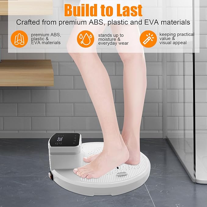 Full Body Dryer 110V 4 speeds Negative Ion Waterproof Blow Body Dryer1400W Intelligent Touch Body Dryer After Shower w/Pre-Warm &amp Non-Slip Feet for Bath &amp Washroom