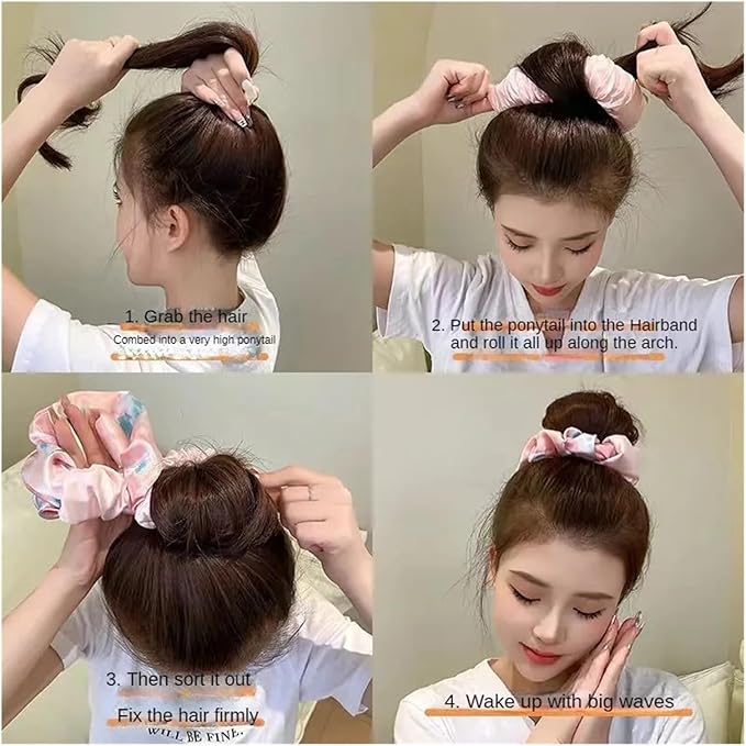 Heatless Curling Iron - Meatball Head Hair Magic Tool for Effortless Curls(B)