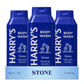 Harry's Men's Body Wash - Stone - (3 Pack) 18 fl oz - Shower Gel for Men - No Parabens Sulfates or Dyes