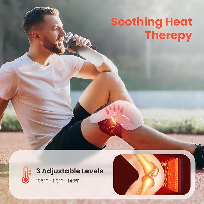 Shiatsu Foot Massager &amp Knee Massager with Heat