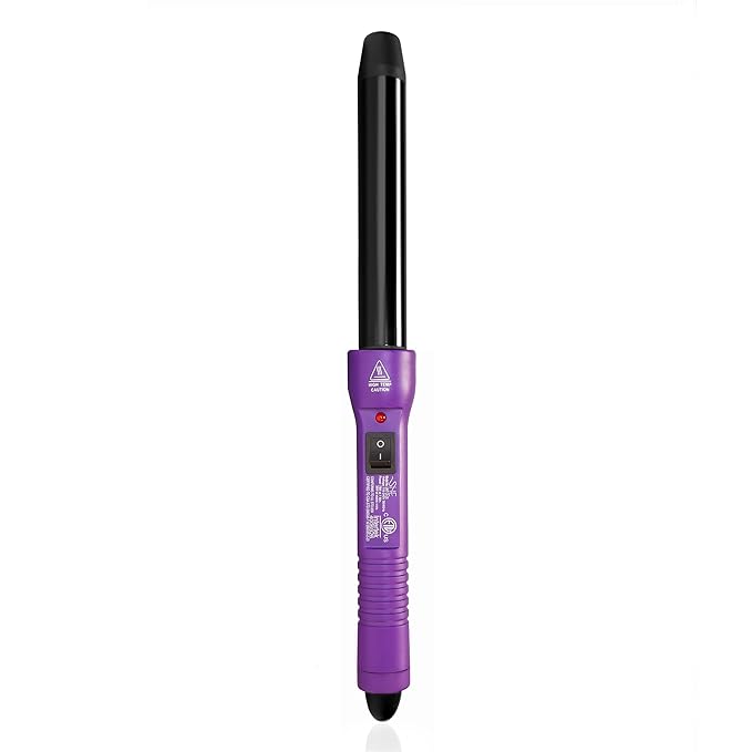 25MM Curling Wand (Purple) - by Beyond the Beauty