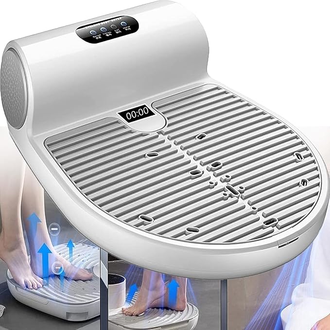 Full Body Dryer with 2 Gears Adjustment Foot Touch Panel Drying Machiner All-Round Full Body Quick-Drying for Bathroom Swimming Pool