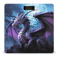 Purple Dragon Purple Moon Bathroom Scale Ultra-Bright Liquid Crystal Screen Weight Scale Accurate Bathroom Body Scales for Body Weight Bathroom Pet Home Bedroom Gift-Giving
