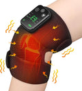 Cordless Heated Knee Massager Knee Heating Pad for Knee Pain Relief FSA Eligible HSA Heated Knee Brace Wrap Heat &amp Massage Joint &amp Arthritis Comfort
