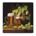 Beer and Hop Cones Scale for Body Weight Digital Bathroom Scale Precision Smart Weighing Scales with Clear LED Display Accurate High Precision Scales Weighing Machine