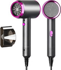 Professional Hair DryerHigh-Speed Ionic Blow Dryer with NozzleConstant TemperatureCompact Lightweight Hair Dryer for Home Salon Travel