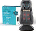 HoMedics Back Massager with Heat Shiatsu Elite II Heated Neck and Back Massage Cushion. 3 Different Massage Styles and 3 Massage Zones. Comes with Controller and Chair Straps