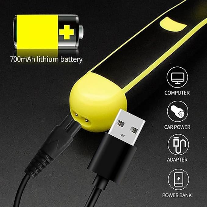 Full Body Washed Wet &amp Dry ShaverElectric Shaving Tool for SideburnsWet and Dry Shaving Tool for Men (1Pcs) Yellow