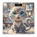 Cute Cartoon Animal Kitten Smart Scale for Body Weight Accurate Bathroom Scale with LED Display Digital Weight Scales Weighing Machine High Precision Scales for Bath Home