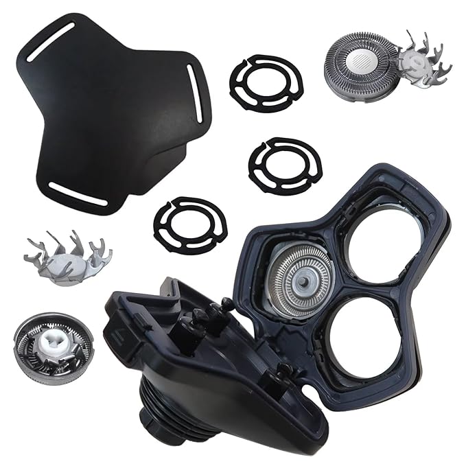 New Upgraded SH71/50 Shaving Heads For Shavers Series 7000 (S7XXX) and Series 5000 (S55XX) Replaces RQ12/70 RQ12/60 SH60/70 and SH70/70
