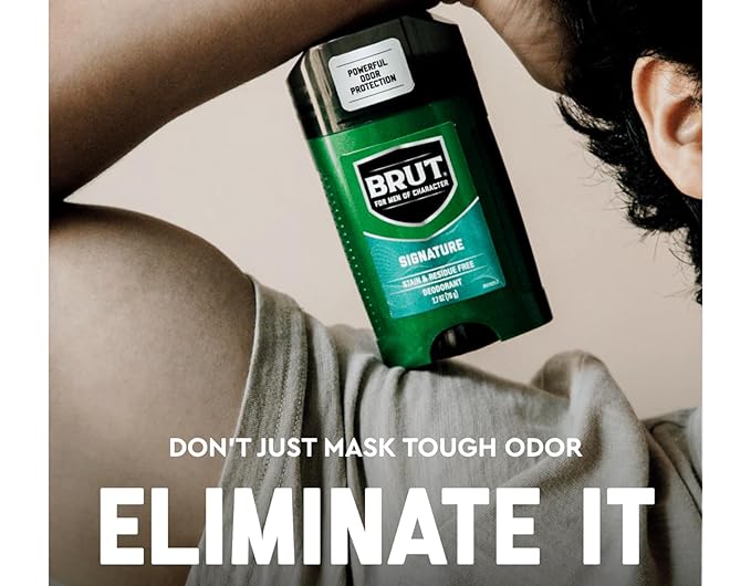 Brut Deodorant Signature Scent 2.7 Oz. (Pack of 11)