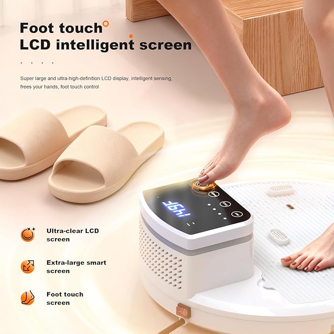 Full Body Dryer for Bathroom Feet Touch Panel Body Dryer After Shower Machine Can Reach to 160 ℉ Adjustable Temperature Waterproof Heater Blow for Home Bathroom Hotel