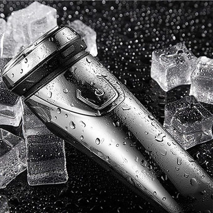 Electric Razor for Men Shavers for Men Rotary Shaver Razor Wet and Dry with Pop-Up Trimmer IPX7 Waterproof USB Rechargeable