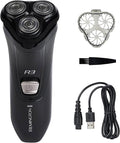 Remington R3 Style Series Rotary Shaver for Men Flexing Technology and Sensitive Skin Comfort Rechargeable Wet or Dry Electric Razor with Pop Up Trimmer and Stubble Attachment