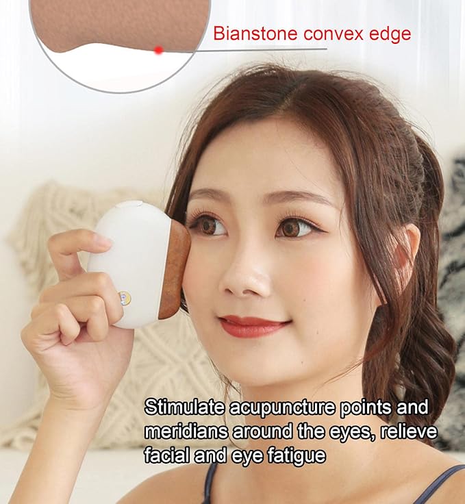 Scraping Board Massager Electric Gua Sha Massager Electric Gua Sha Sculpting Device Heating Scraping for Beauty SalonB