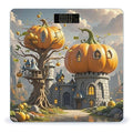 Pumpkin Building Weight Scale Highly Accurate Digital Weighing Scale with Large LCD Display Smart Bathroom Scales for Home Bedrooms and Gift Giving