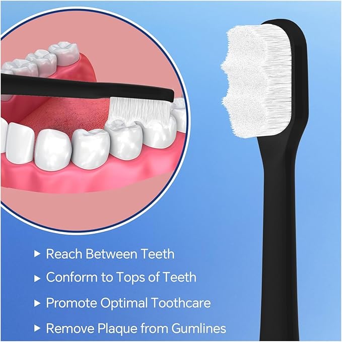 Replacement Toothbrush Brush Heads Compatible for 1100 5300 7500(8 Pcs)