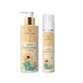 Pure Aura Baby's Sunshine Shield Duo Ayurvedic Sunscreen SPF 30 and Baby Lotion Natural Sun Protection for Delicate Skin