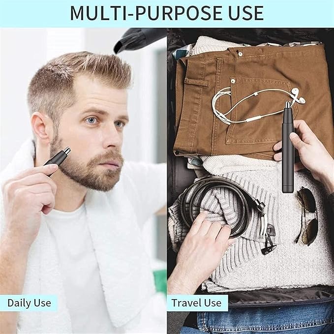 Nose and Ear Hair Trimmer – Wet/Dry Easy to Clean