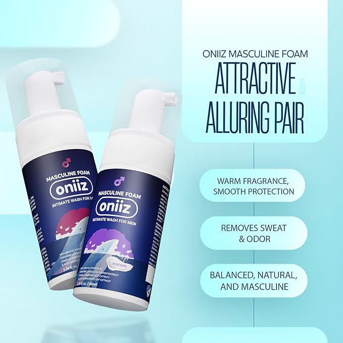 Men's Intimate Wash Attractive and Alluring Pair | pH Balanced Natural Scents | Father's Day Gift for Husband Men brother | Ideal for Special Occasions