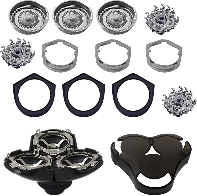 Replacement Shaver Heads for Philips Norelco RQ10 RQ12 Arcitec Razor Shavers