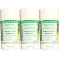 Eucalyptus Lemongrass Magnesium Zinc Deodorant - 3 Pack - Pure Essential Oil Fragrance - Lasts All Day with a Herbally Clean Natural Scent
