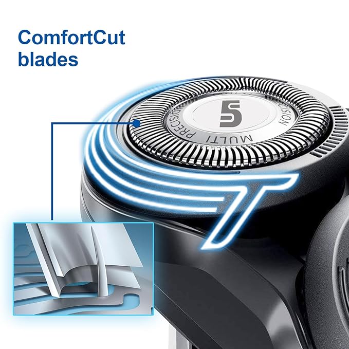 SH50 Replacement Heads For 5000 Shavers S5160 S5210 S5205 and S5370 3-pc Pack