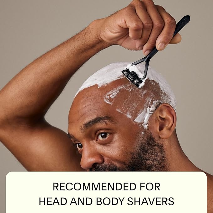 Leaf Shave | Leaf Razor All-Metal Safety Shaver with Pivoting Head &amp Adjustable Blade Loading Includes 10 Stainless Steel Single-Edge Blades Compatible with Standard Safety Razor Blades - Black