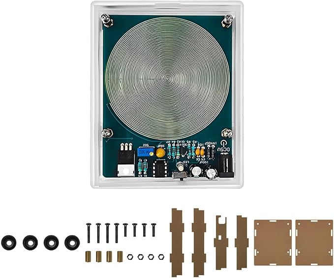 Schumann Wave Generator 7.83Hz 5W USB Powered Acrylic Shell LCD Display Treatment Relaxation Meditation 16 X 13 X 2 Cm