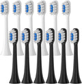 Replacement Brush Heads for T301 T302 T501 /501CSonic Electric Toothbrush Head Soft Bristle Nozzles(T301-302-WH6BK6)