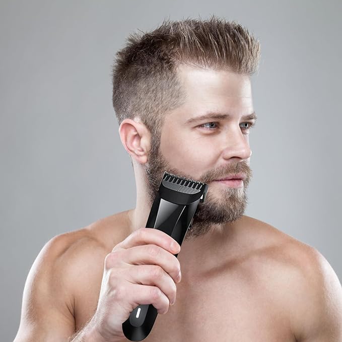 Replacement Premium T-Blade Compatible with MANSCAPED The Beard Hedger for Precision Facial Hair Trimming. 2Pack